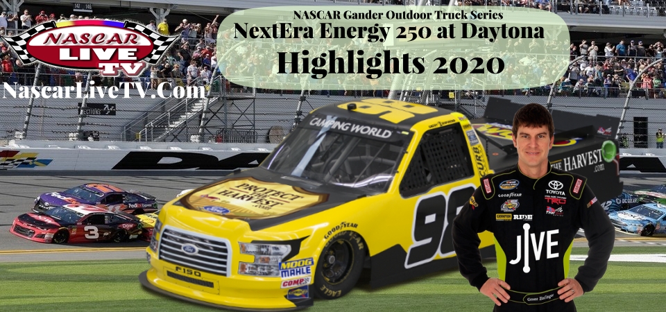 NextEra Energy 250 NASCAR Truck Series Highlights 2020